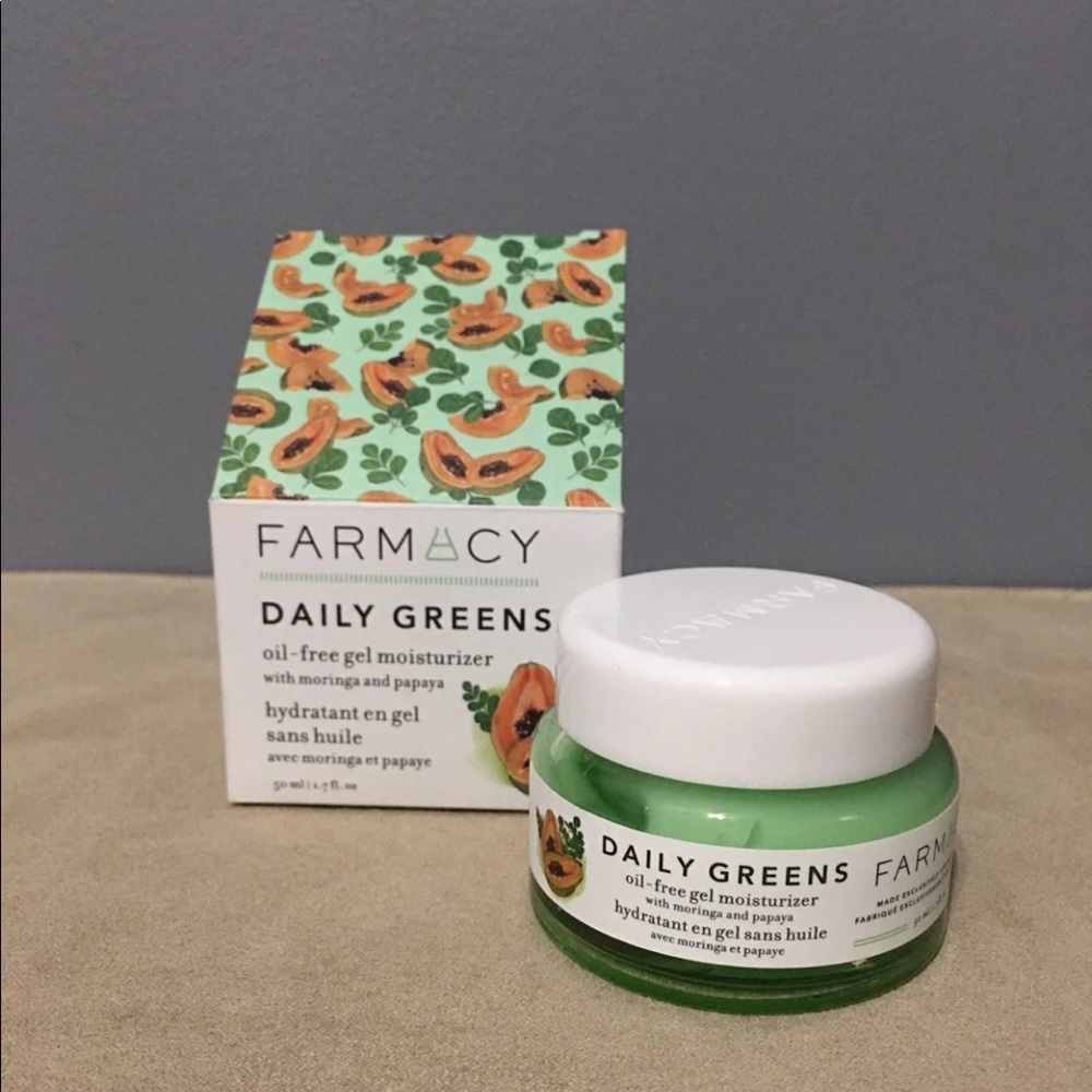 Farmacy daily greens gel moisturizer